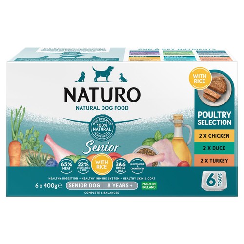 Naturo Senior Variety Pack with Rice