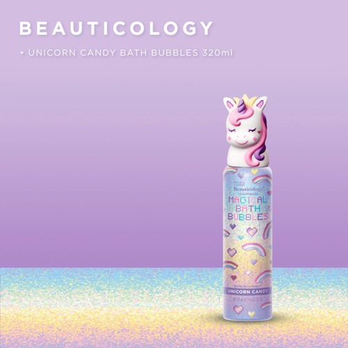 Baylis & Harding Beauticology Unicorn Candy Bath Bubbles Gift