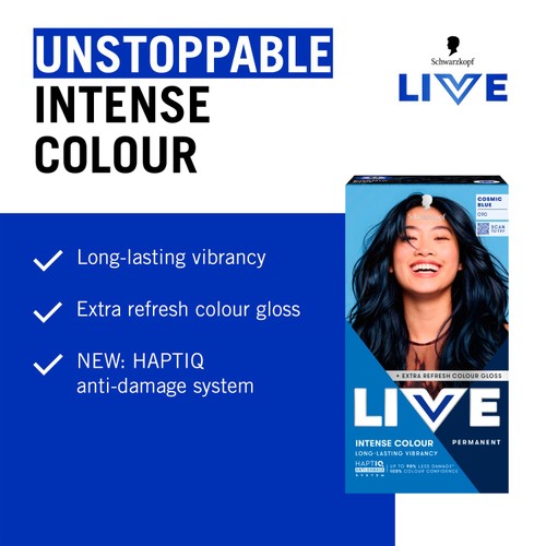 LIVE Intense Colour 090 Cosmic Blue