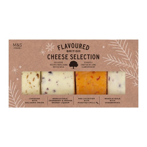 M&S Flavoured Cheese Selection