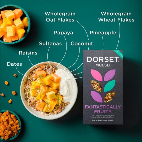 Dorset Cereals Fantastically Fruity Muesli Breakfast Cereal