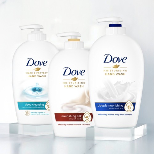 Dove Fine Silk Liquid Hand Wash 