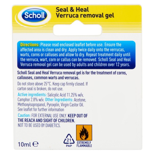 Scholl Seal & Heal Verruca Remover Gel