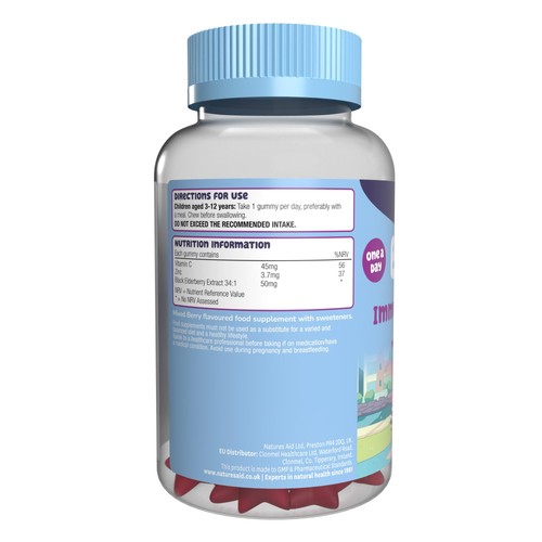 Natures Aid Bluey Immune Support Gummies