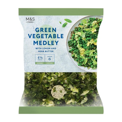 M&S Green Vegetable Medley