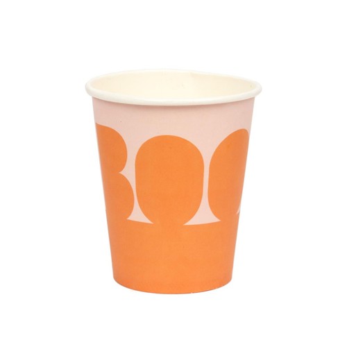 Talking Tables Pumpkin Halloween Paper Cups
