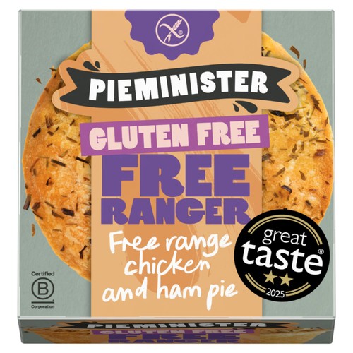 Pieminister Gluten Free Ranger Pie with Chicken, Ham & Leek