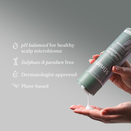Miniml Clarifying Hair Conditioner Refreshing Tea Tree & Mint