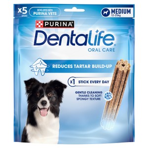 Medium Dental Chicken Dog Chews 5 Sticks