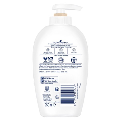 Dove Supreme Silk Caring Hand Wash
