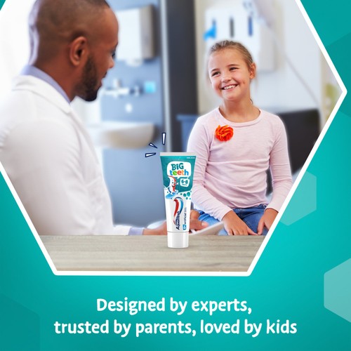 Aquafresh Big Teeth Kids Toothpaste Age 6-8 Paw Patrol