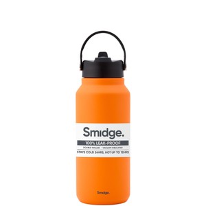 Smidge Flip Straw Bottle Citrus 900ml
