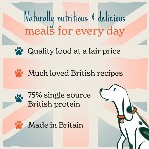 Forthglade British Classics Natural Wet Dog Food Lamb Shepherds Pie