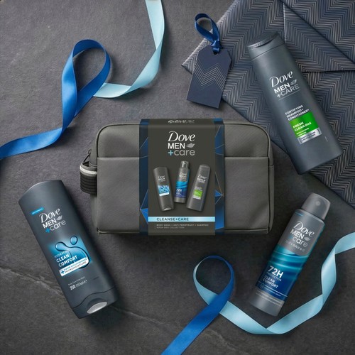 Dove M+C Cleanse + Care Washbag Coll Adv GS