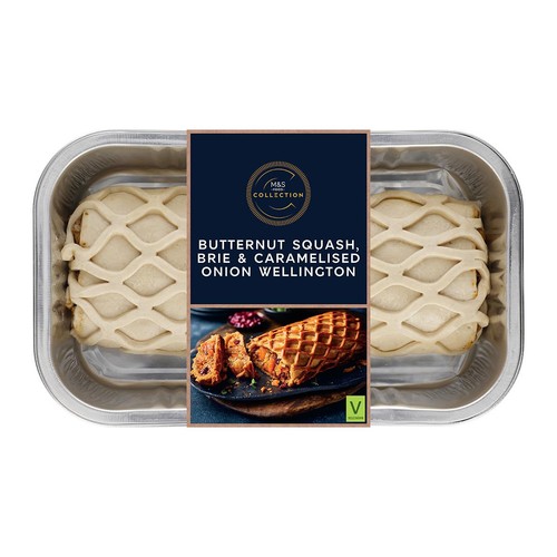 M&S Collection Butternut Squash, Brie and Caramelised Onion Wellington