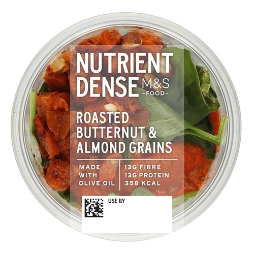 M&S Nutrient Dense Roasted Butternut & Almond Grains