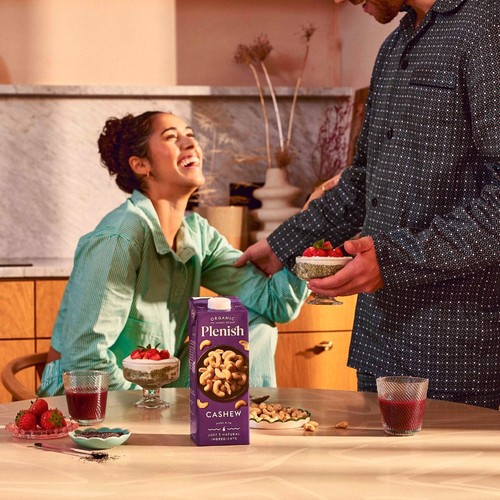 Plenish Organic Cashew Unsweetened Drink Long Life
