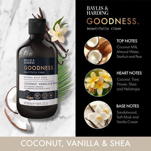 Baylis & Harding Goodness Coconut, Vanilla & Shea Bath Soak