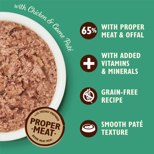 Lily's Kitchen Chicken & Game Pate for Cats