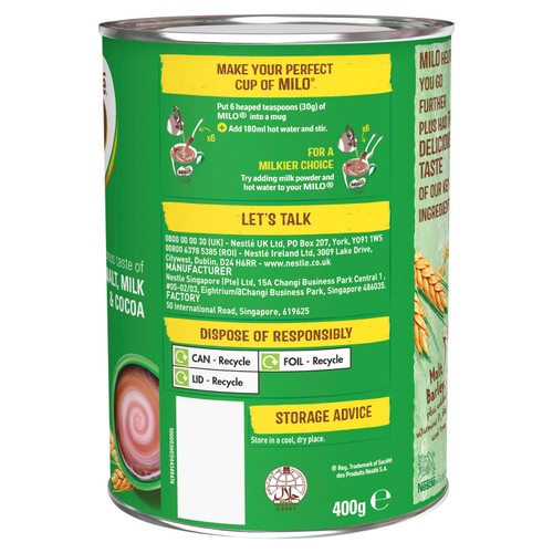 Milo ACTIV-GO Malted Milk