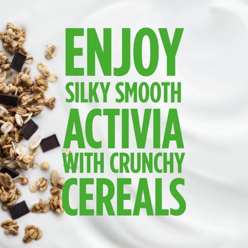 Activia Fibre Natural Yoghurt & Dark Chocolate Granola Pot with Spoon
