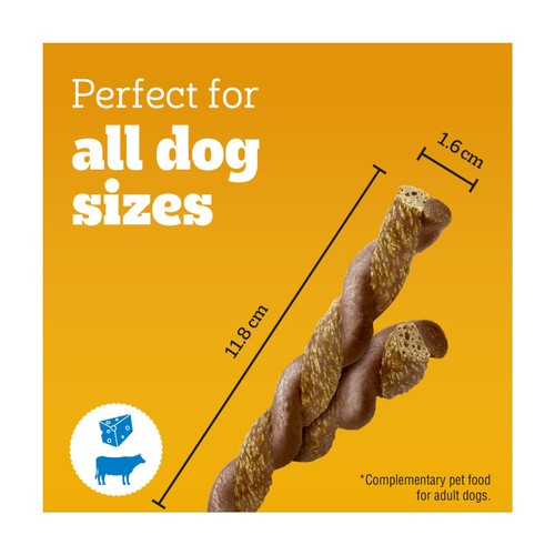 Pedigree Rodeo Duos Adult Dog Treats Beef & Cheese