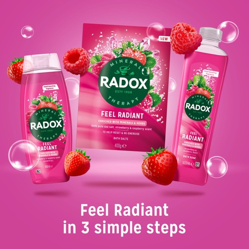 Radox Feel Radiant Bath Salt
