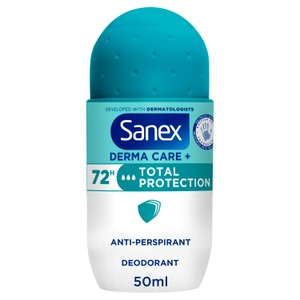 Sanex Derma Care+ Active Freshness 72-Hour Antiperspirant Roll-On Deodorant