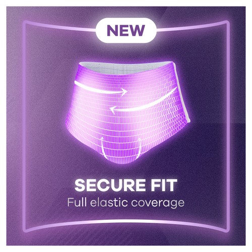 Always Discreet Maximum Protection Pants Large Value Pack 12 Count