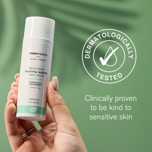 Green People Organic Night Cream, Fruitful Nights, Vegan