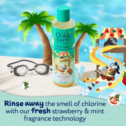 Childs Farm 3 in 1 Swim, Strawberry & Mint