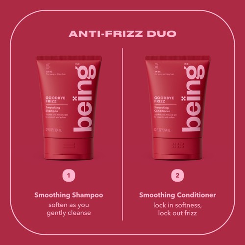 Being GOOD BYE FRIZZ Smoothing Conditioner
