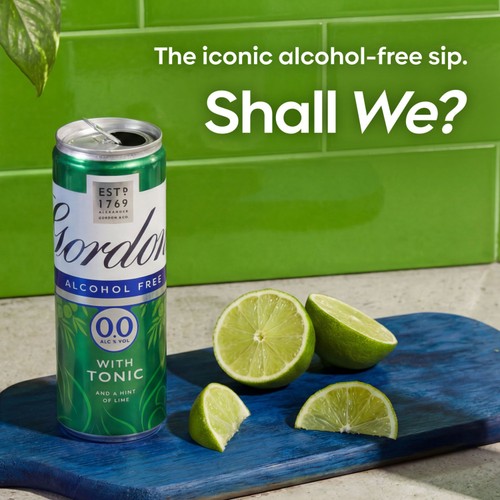 Gordon's Alcohol Free & Tonic