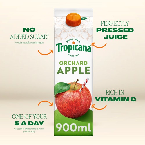 Tropicana Pressed Apple Fruit Juice