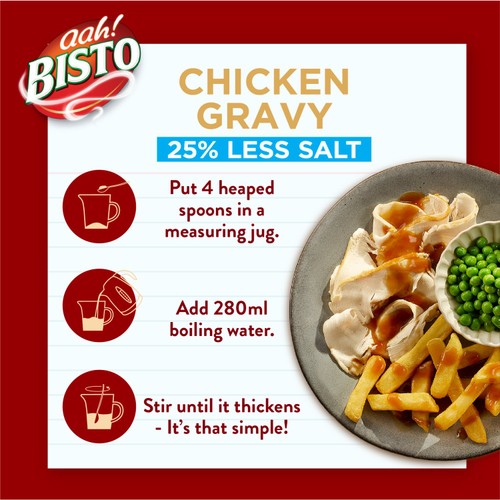 Bisto Chicken Reduced Salt Gravy Granules