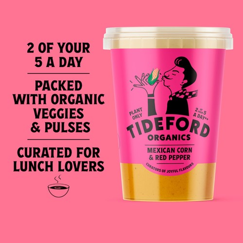 Tideford Organics Mexican Corn & Red Pepper Soup
