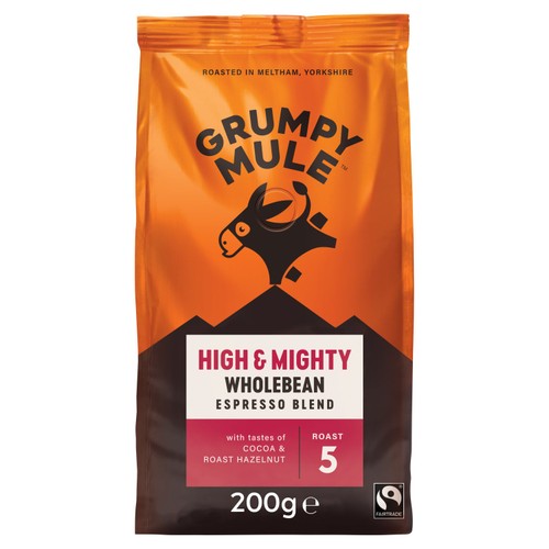 Grumpy Mule High & Mighty Espresso Coffee Beans