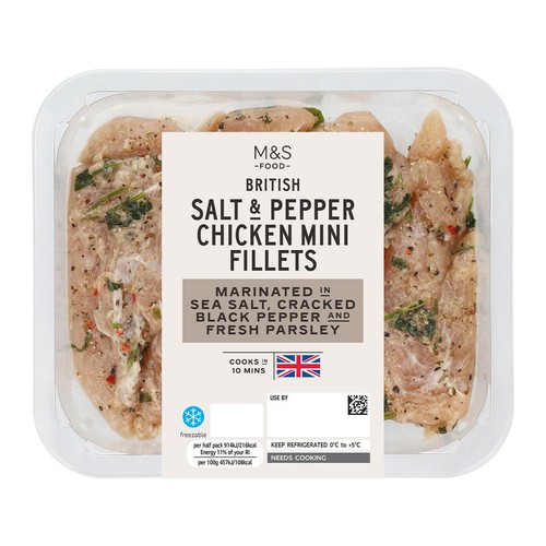 M&S Salt & Pepper Mini Chicken Fillets