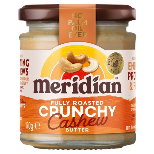 Meridian Crunchy Cashew Butter 