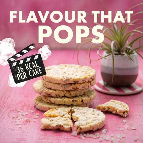 Kallo Sweet & Salty Popped Corn Cakes