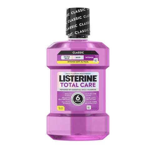 Listerine Total Care Intense Mint Classic Mouthwash