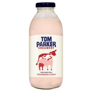 Tom Parker Creamery Free Range Milk Strawberries & Cream