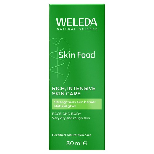 Weleda Skin Food Moisturiser Face and Body Natural Organic Dry Skin, Primer