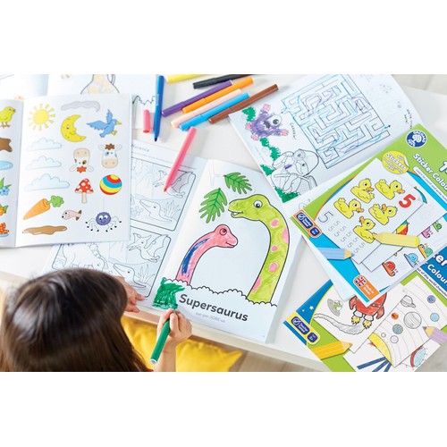 Orchard Toys 1-20 Sticker Colouring Book