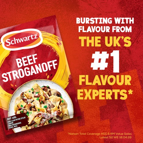 Schwartz Beef Stroganoff Recipe Mix