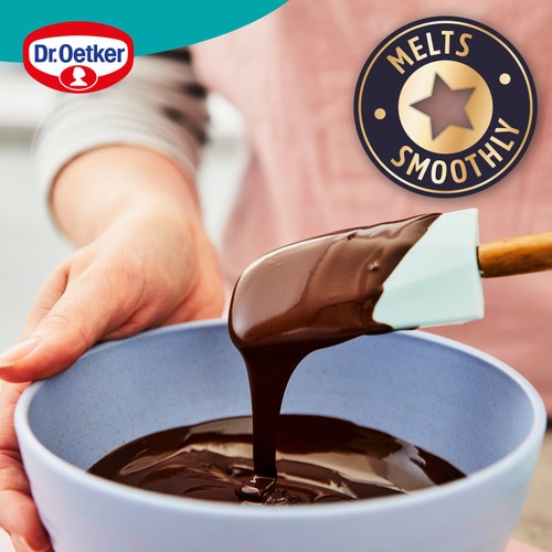 Dr. Oetker Extra Dark Cooking Chocolate Bar