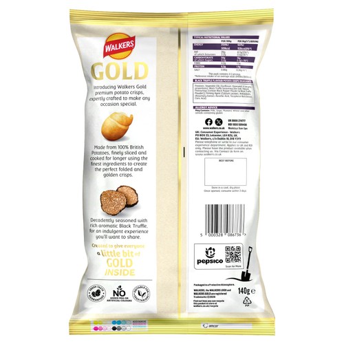 Walkers Gold Black Truffle