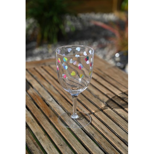 Beau & Elliot Mini Confetti Decorated Wine Glass