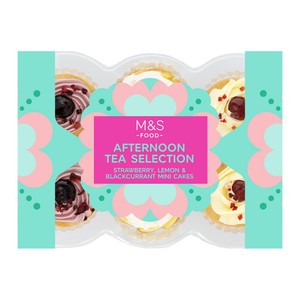 M&S Afternoon Tea Mini Cake Selection