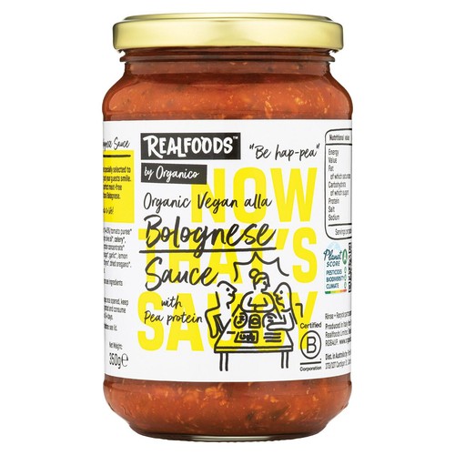 Realfoods Organic Vegan alla Bolognese Sauce